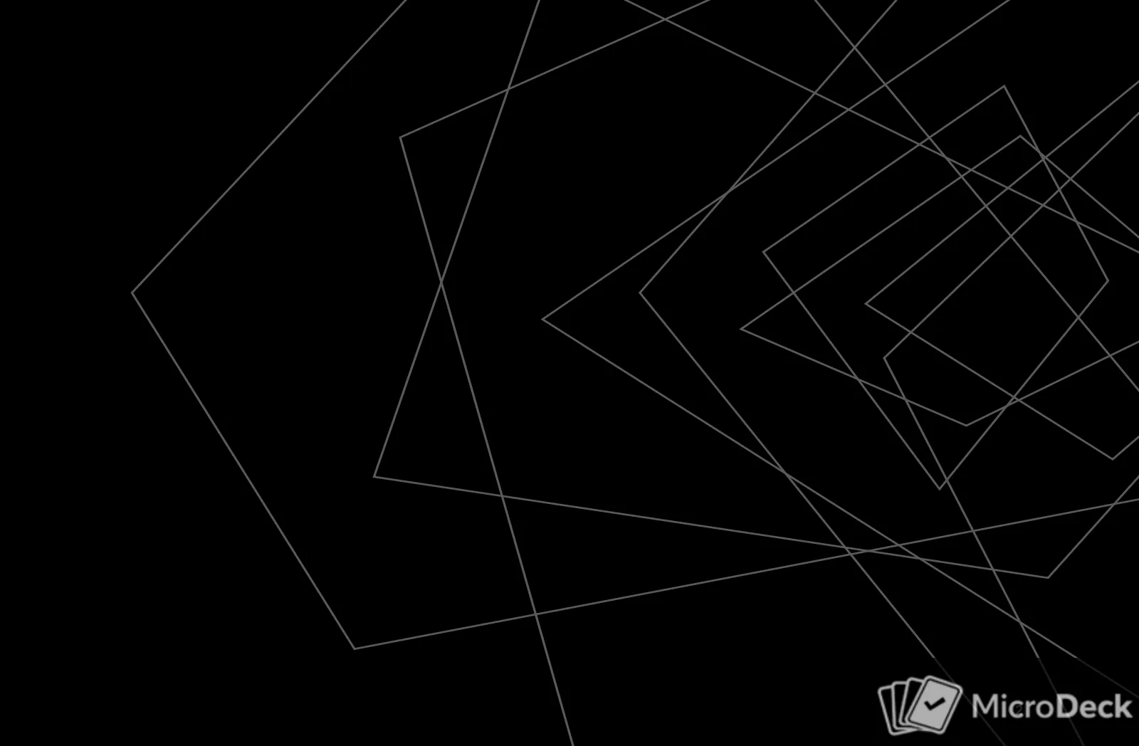 MicroDeck iOS habit initiation app concept